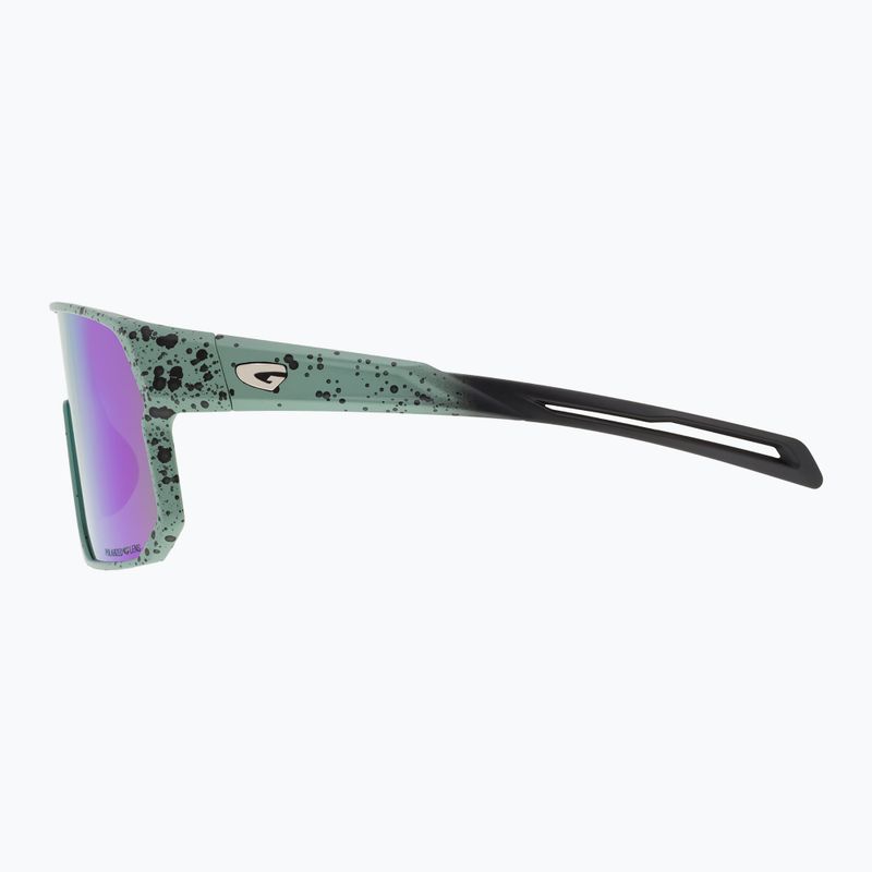 Sunglasses GOG Vidar matt green/black reflex white/blue 3