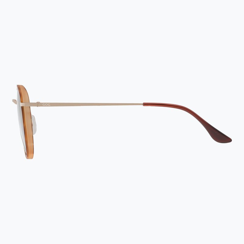 GOG Elektra matt brown demi/gold sunglasses 3