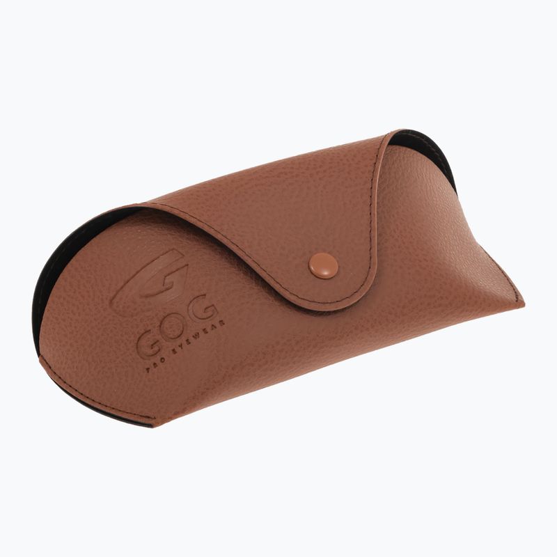 GOG Elektra matt brown demi/gold sunglasses 4