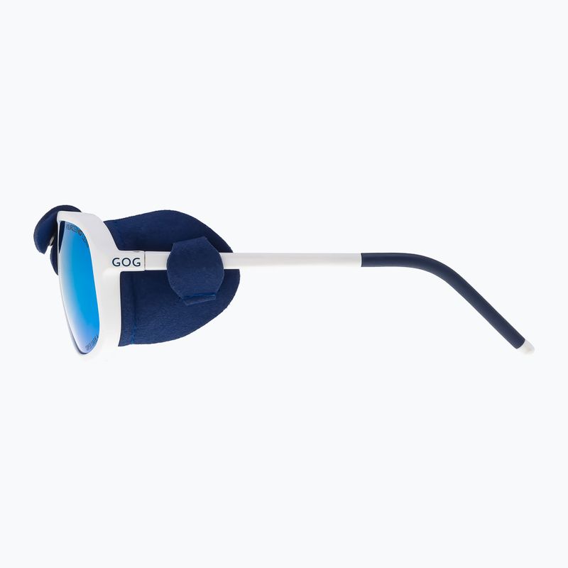 GOG Everest matt white/navy blue sunglasses 4
