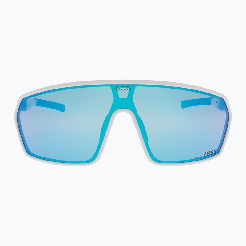 GOG Freya matt white/black/reflex sky blue sunglasses 2