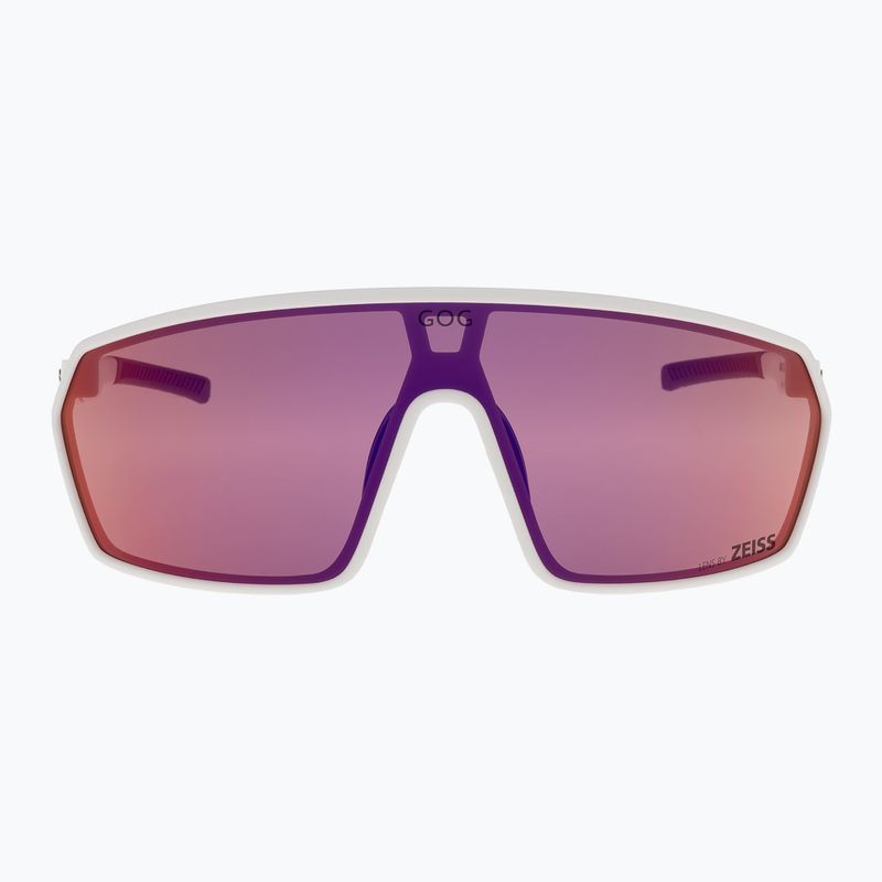 GOG Freya matt white/black/reflex infrared sunglasses 2