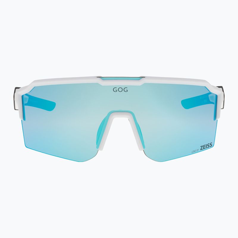 GOG Valhalla matt white/black/reflex sky blue sunglasses 2