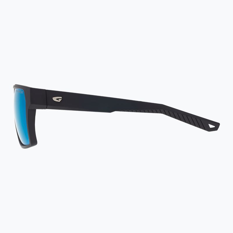 Sunglasses GOG Nazca matt black/reflex white blue 3