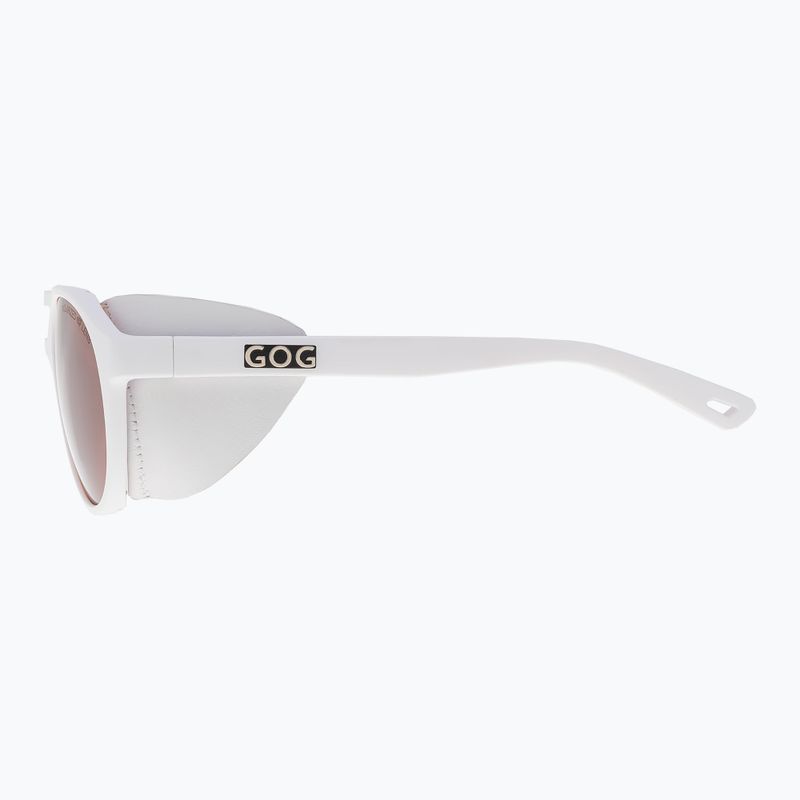 Sunglasses GOG Nanga matt white/reflex silver 4