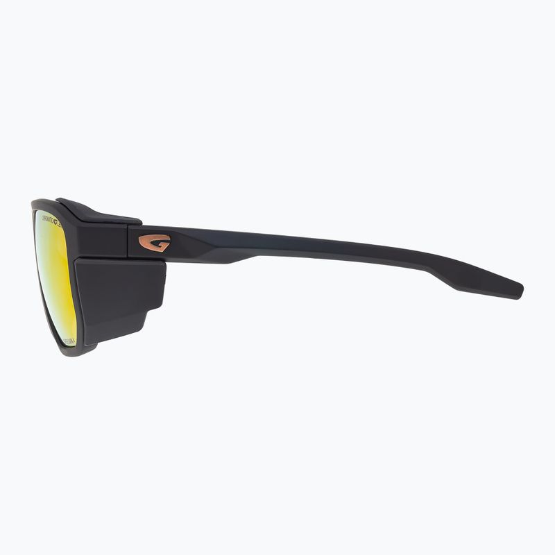 Sunglasses GOG Pamir matt metallic black/black/reflex gold 5