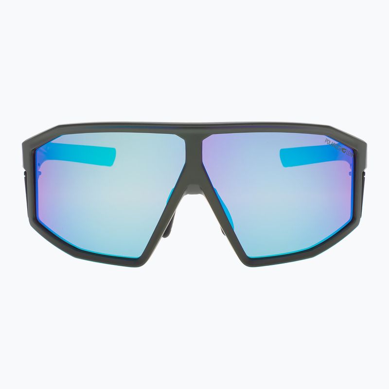 GOG Lhotse S3 matt metallic green/black/reflex white blue sunglasses 3