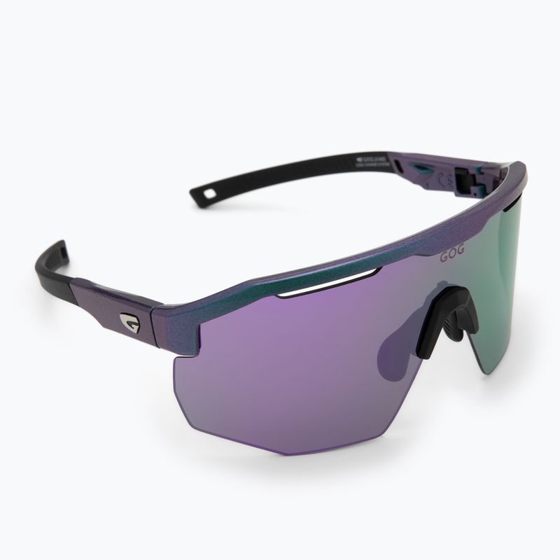 Sunglasses GOG Argo metallic purple/green reflex purple 2