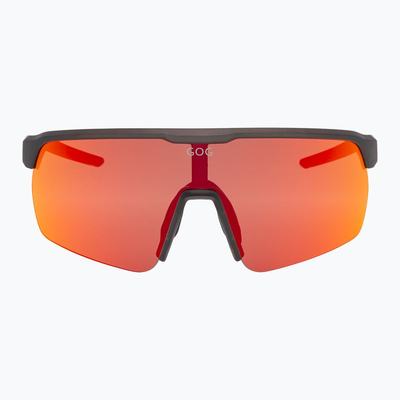 Sunglasses GOG Hervor matt cristal black/copper reflex black/red 2