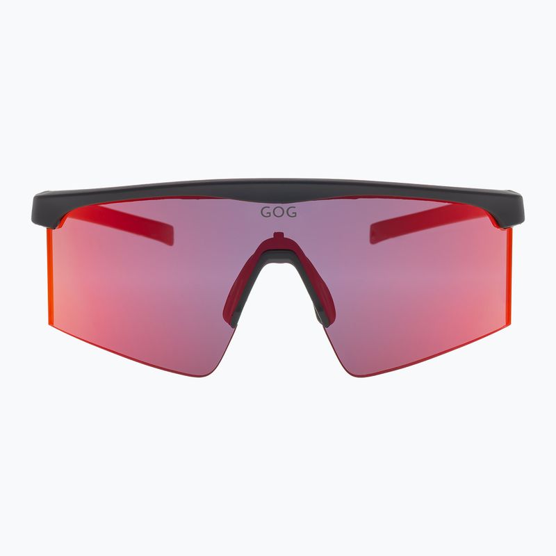 Sunglasses GOG Sigurd matt black/reflex black/red 2