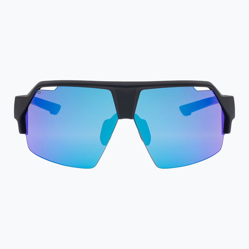 Sunglasses GOG Ubbe matt black/reflex blue 2