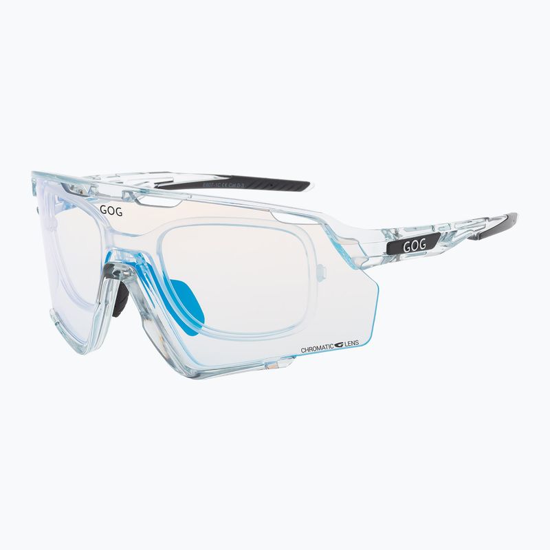 Sunglasses GOG Prometheus photochromic blue/black reflex blue 2