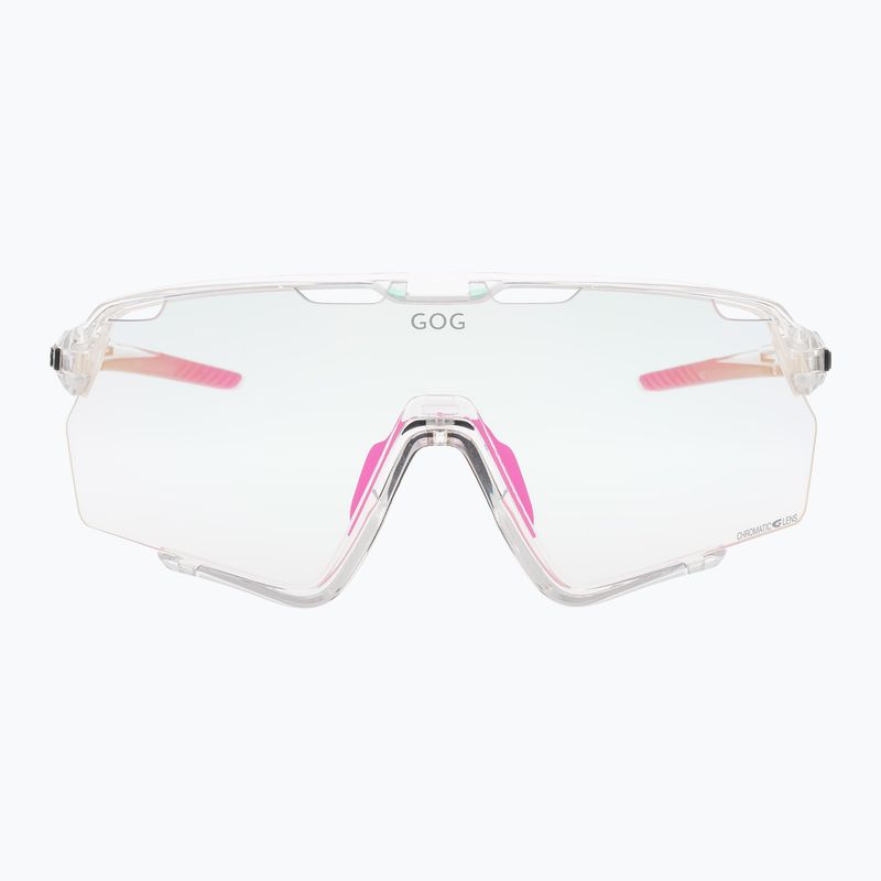 Sunglasses GOG Prometheus photochromic pink/black reflex pink 3