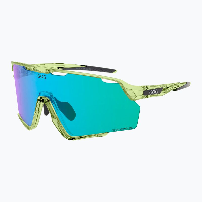 Sunglasses GOG Prometheus photochromic green/black reflex green 2