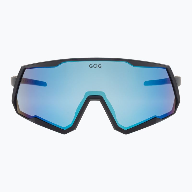 Sunglasses GOG Tove matt black/reflex white/blue 2