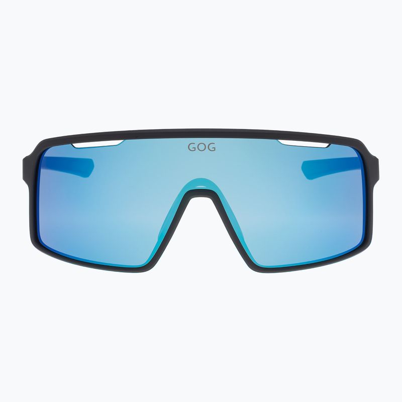 Sunglasses GOG Enki matt black/reflex white/blue 2