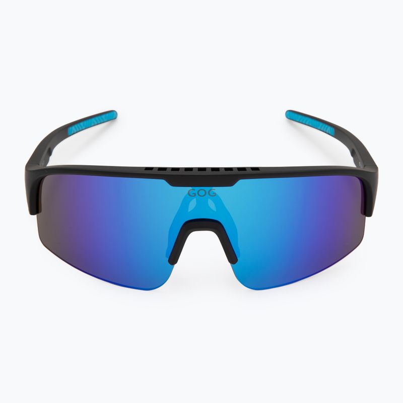 Children's sunglasses GOG Petra matt black/blue reflex blue 3