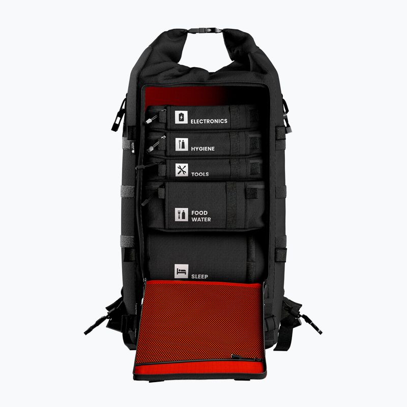 Evacuation backpack Help Bag Max Pro 5.0 35 l shadow black 9