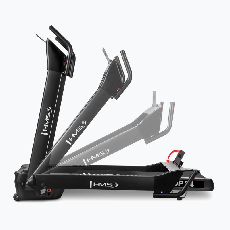 Electric treadmill HMS LOOP14 black 15