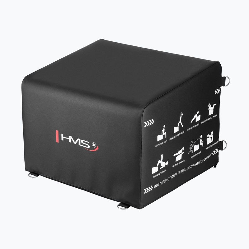 Gym plyo box HMS HTB61 Hip Thrust black 4