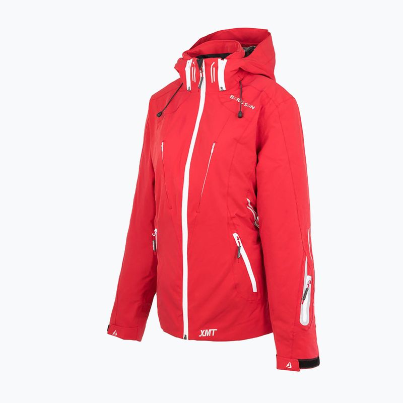 Women's ski jacket BERGSON Issue Stx chinese red 2