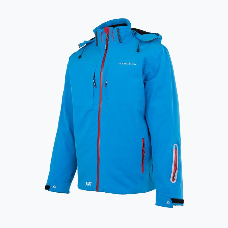 Men's ski jacket BERGSON Rivalry Stx ibiza blue 5