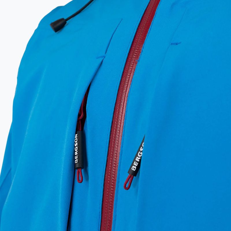 Men's ski jacket BERGSON Rivalry Stx ibiza blue 7