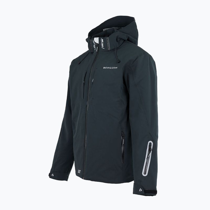 Men's ski jacket BERGSON Rivalry Stx jet black 4