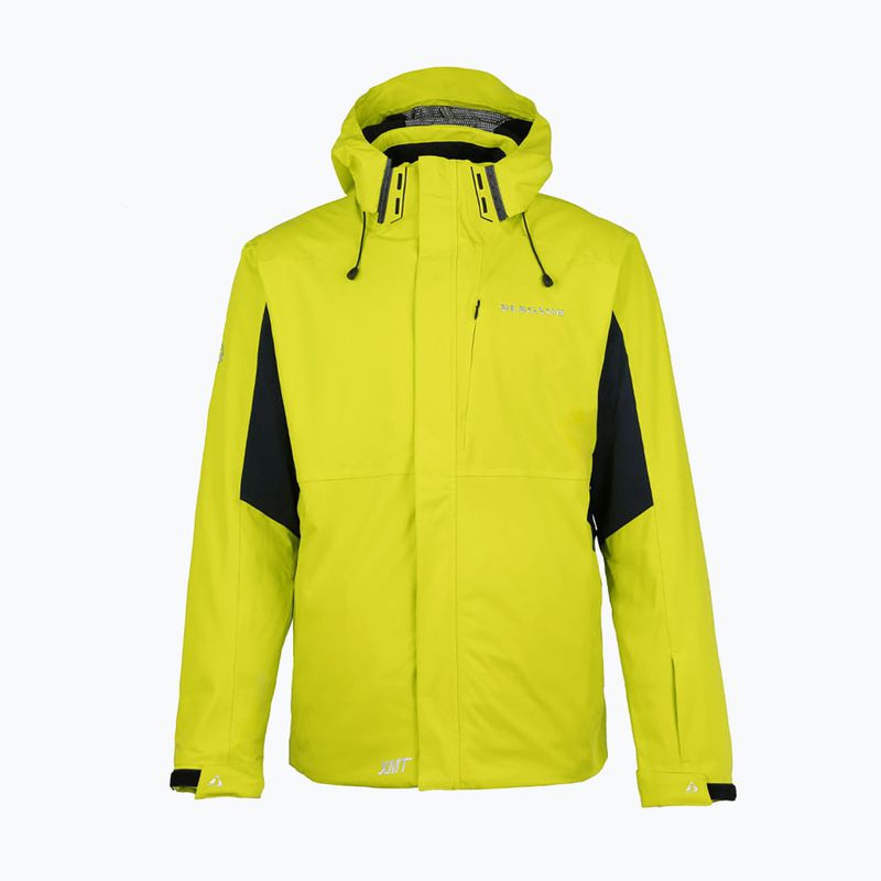 Men's ski jacket BERGSON Object Stx lemon