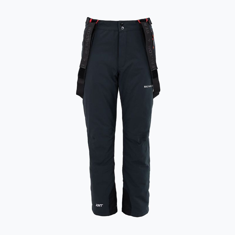 Men's ski trousers BERGSON Trophy Stx jet black 2