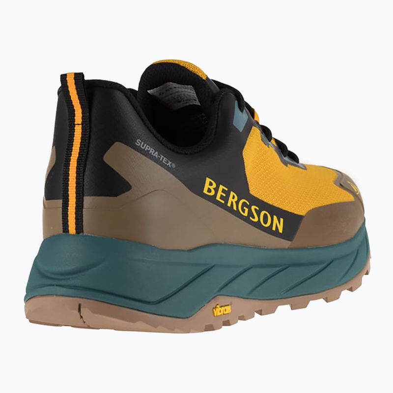 Men's trekking boots BERGSON Jabal Low STX yellow / brown 11