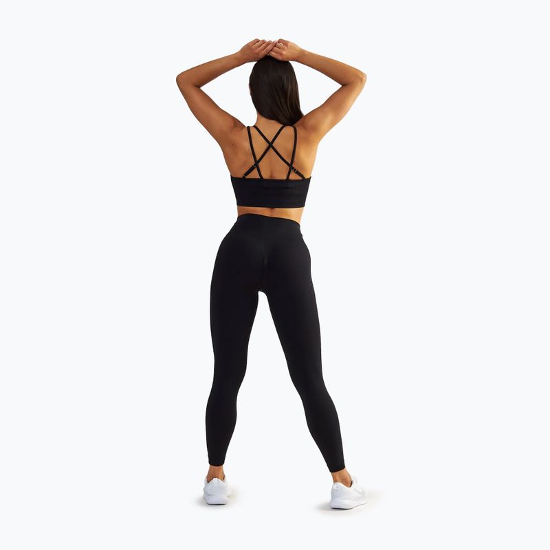 Women's training top BeShaped Shape Up light black 3