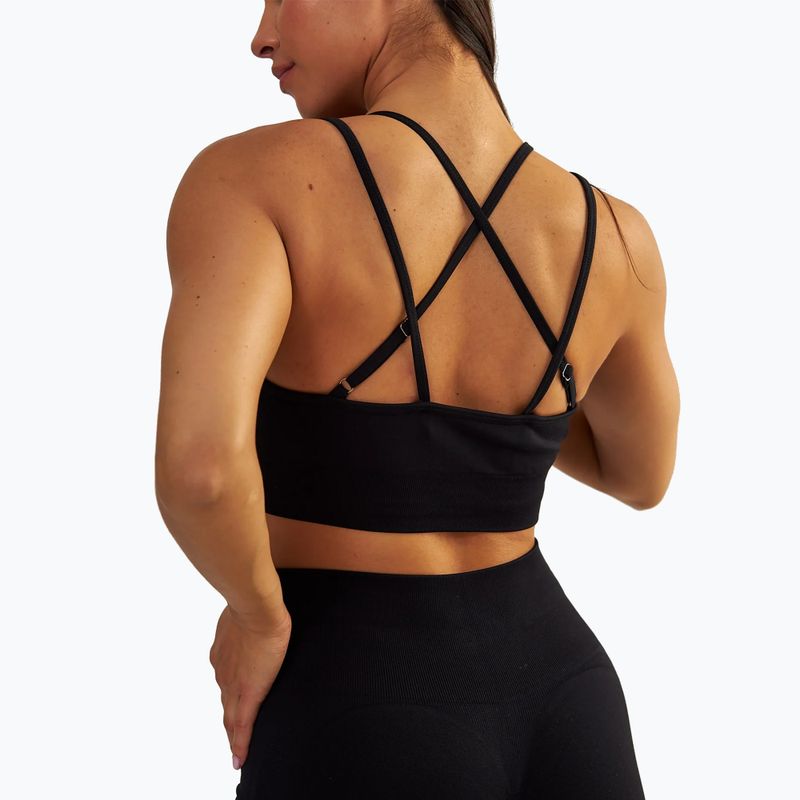 Women's training top BeShaped Shape Up light black 5