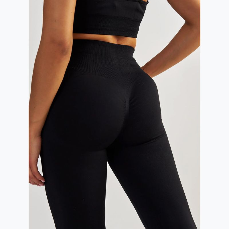 Women's training leggings BeShaped Shape Up dark black 6