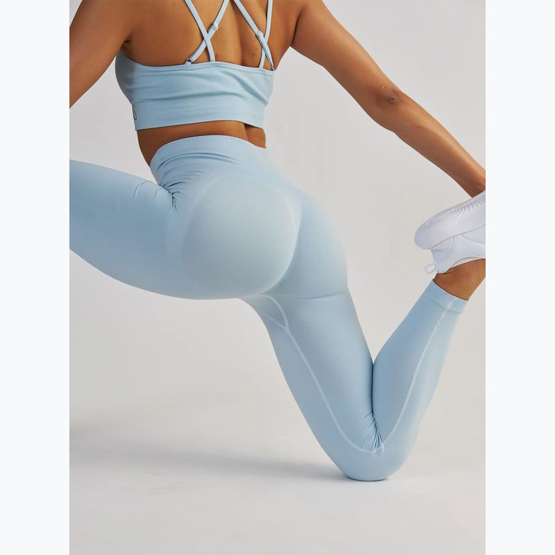 Women's training leggings BeShaped Shape Up dark light blue 7