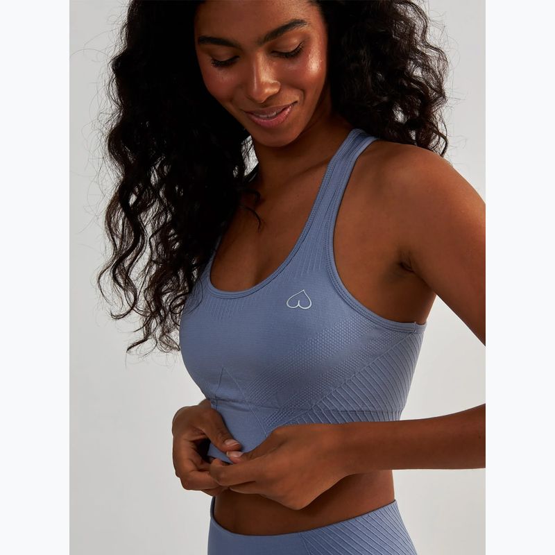 BeShaped Femme Force light blue women's training top 4