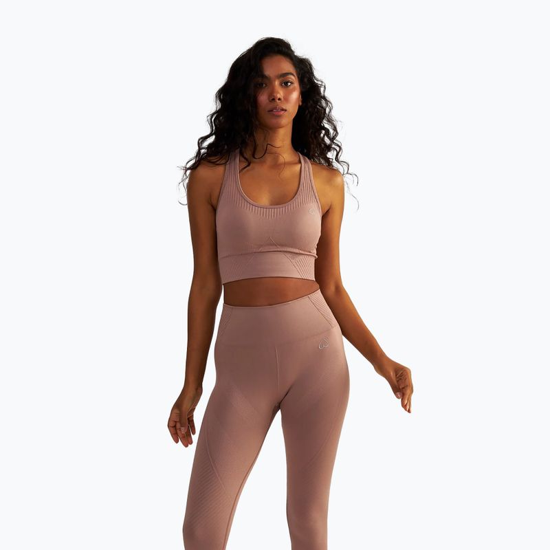 BeShaped Femme Force rose-gold women's training top