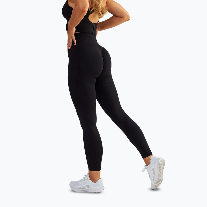 Women's training leggings BeShaped Body Boost black 3