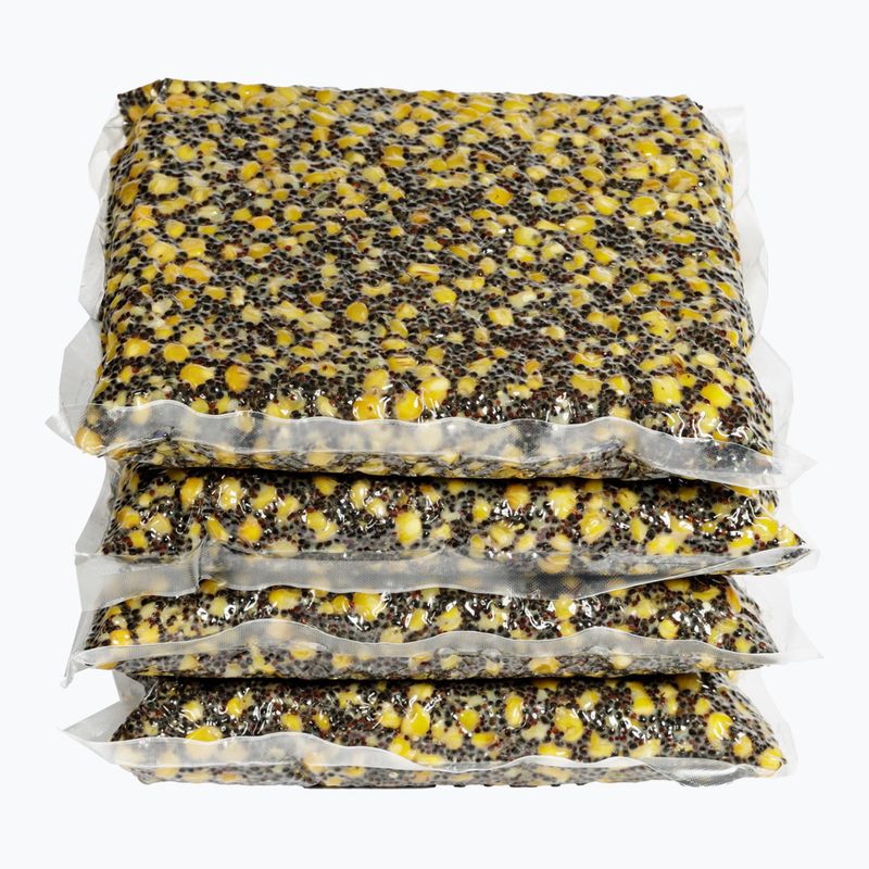Carp Target grain mix Maize-Congo-Rubber 33% + Bucket 10 l 4