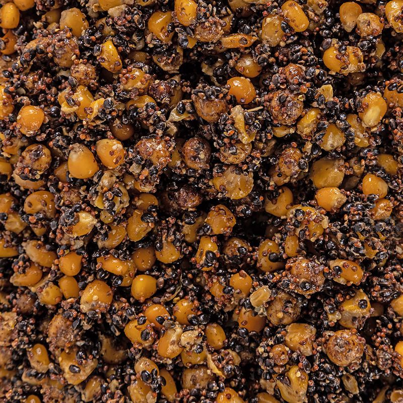 Carp Target grain mix Maize-Congo-Rubber 33% + Bucket 10 l 5