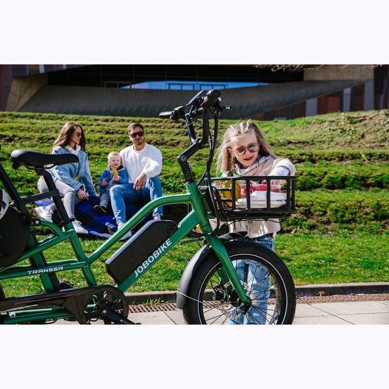 JOBObicycle Transer 48V 15Ah 720Wh green electric bicycle 6