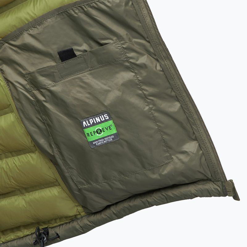 Alpinus Ajusco Active men's down jacket olive green 6