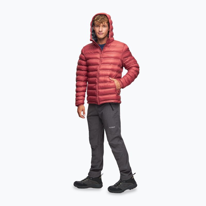 Alpinus Ajusco Active men's down jacket red 2