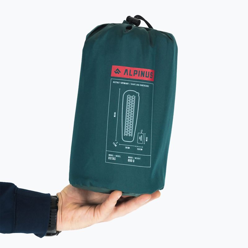 Alpinus Ostas self-inflating mat green 6