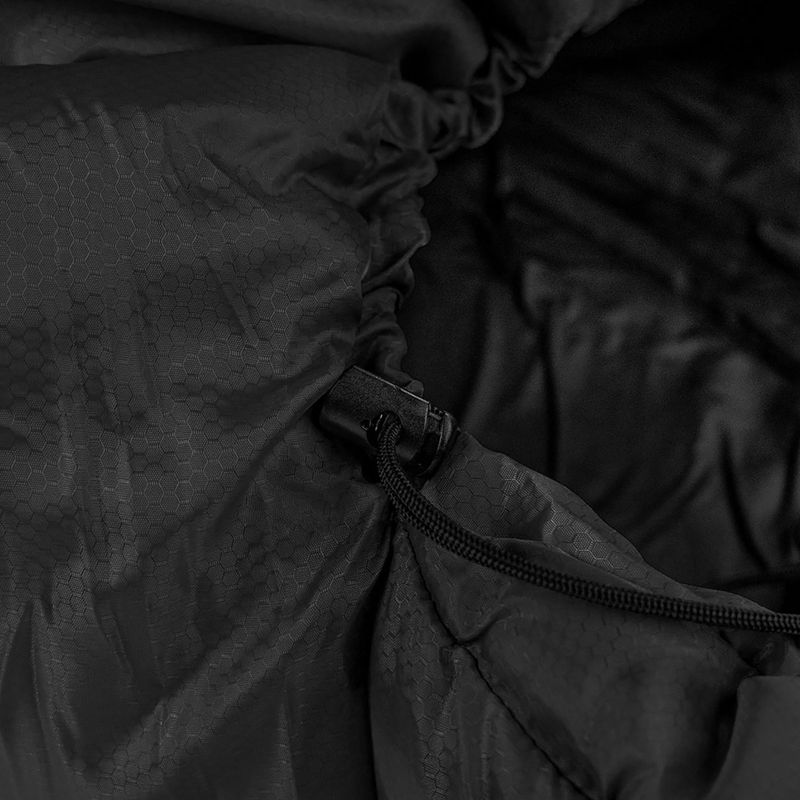 Alpinus Warm 1350 sleeping bag left black 5