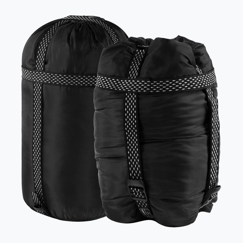 Alpinus Warm 1800 sleeping bag left black 2