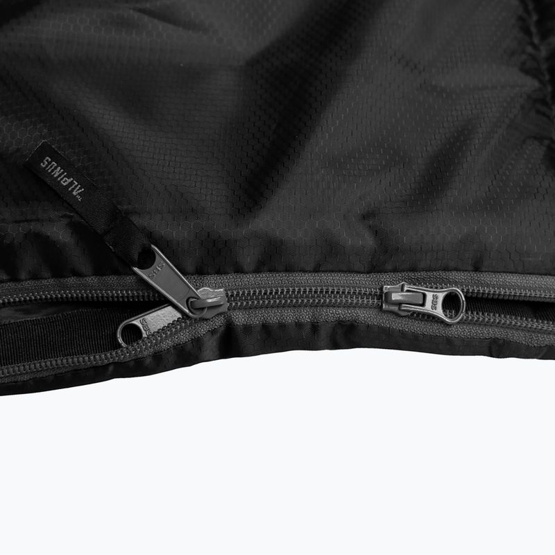 Alpinus Warm 1800 sleeping bag right black 3