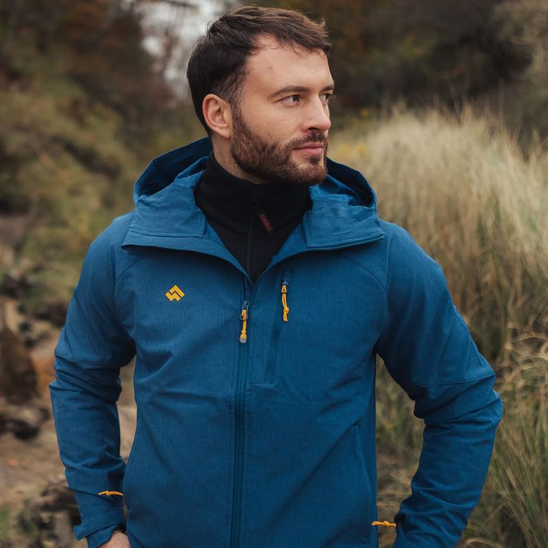 Men's softshell jacket Alpinus Lautaro navy blue 6