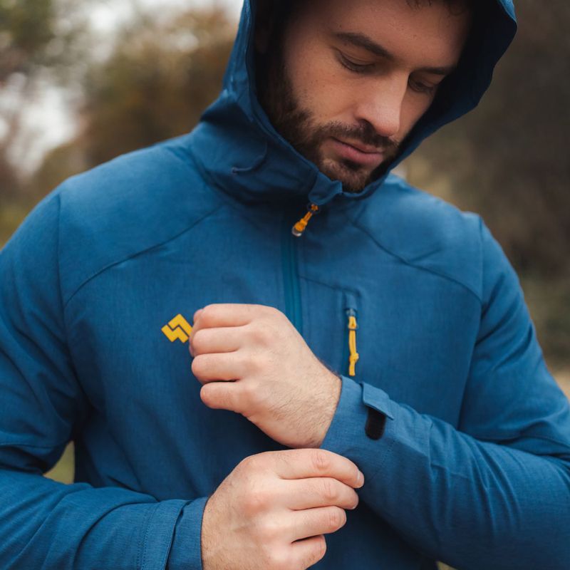 Men's softshell jacket Alpinus Lautaro navy blue 7