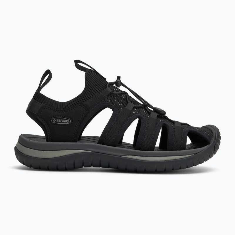 Alpinus men's sandals Sosneado black 2